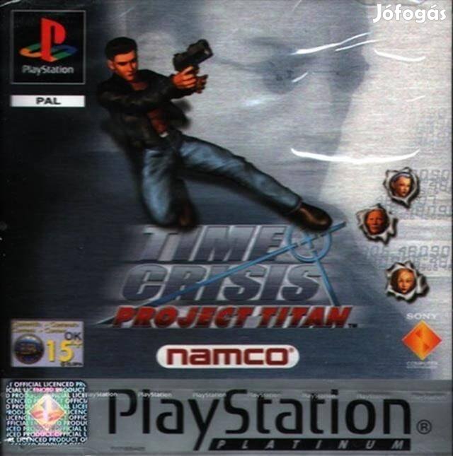 Time Crisis Project Titan, Platinum Ed., Boxed PS1 játék