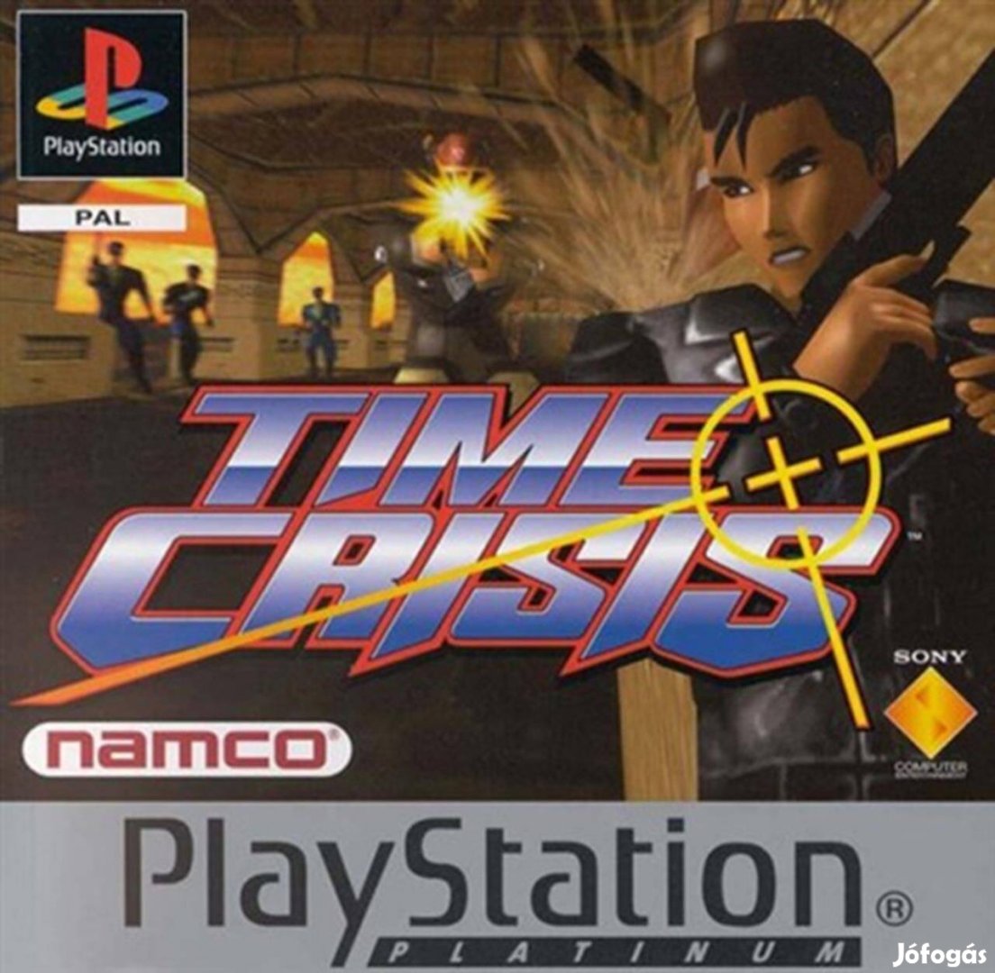 Time Crisis, Platinum Ed., Mint PS1 játék