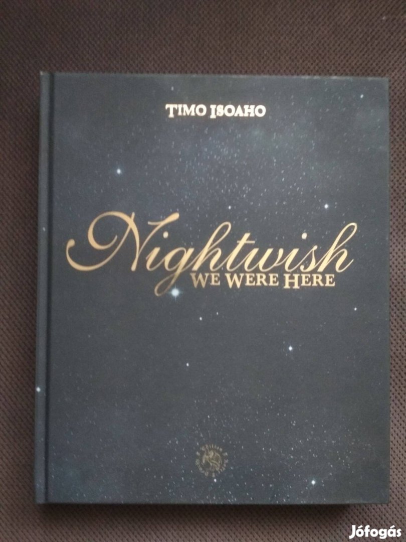 Timo Isohao: Nightwish We Were Here (német nyelvű) könyv sok fotóval