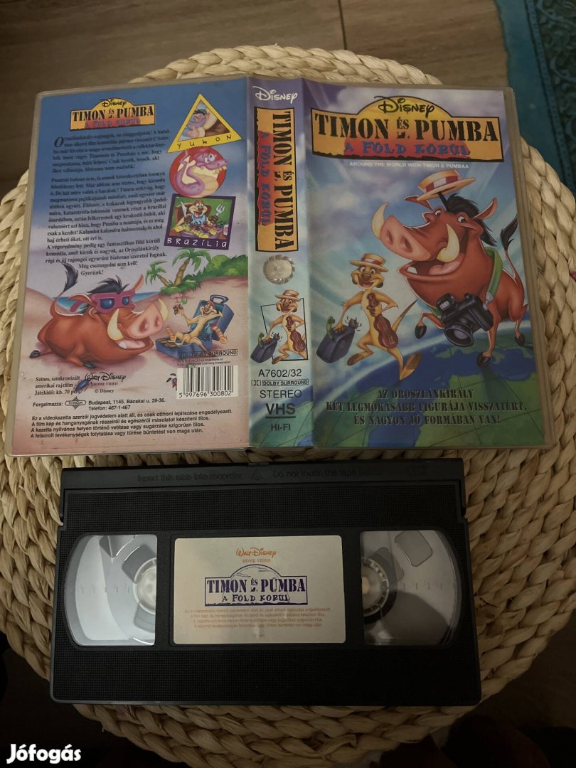 Timon és Pumba vhs r 