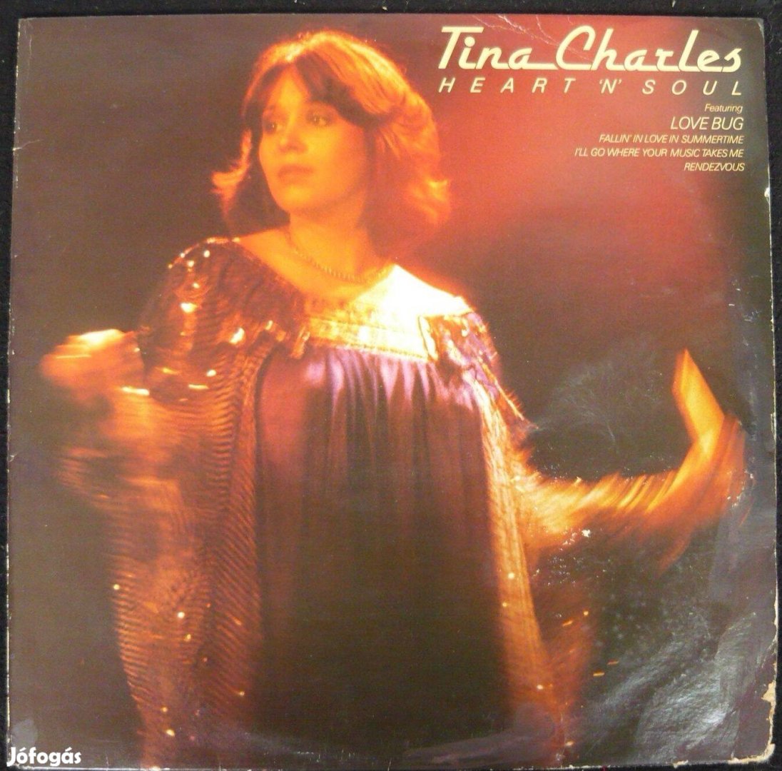 Tina Charles: Heart and soul (angol nyomású LP)