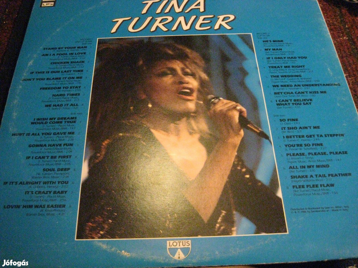 Tina Turner dupla bakelit LP