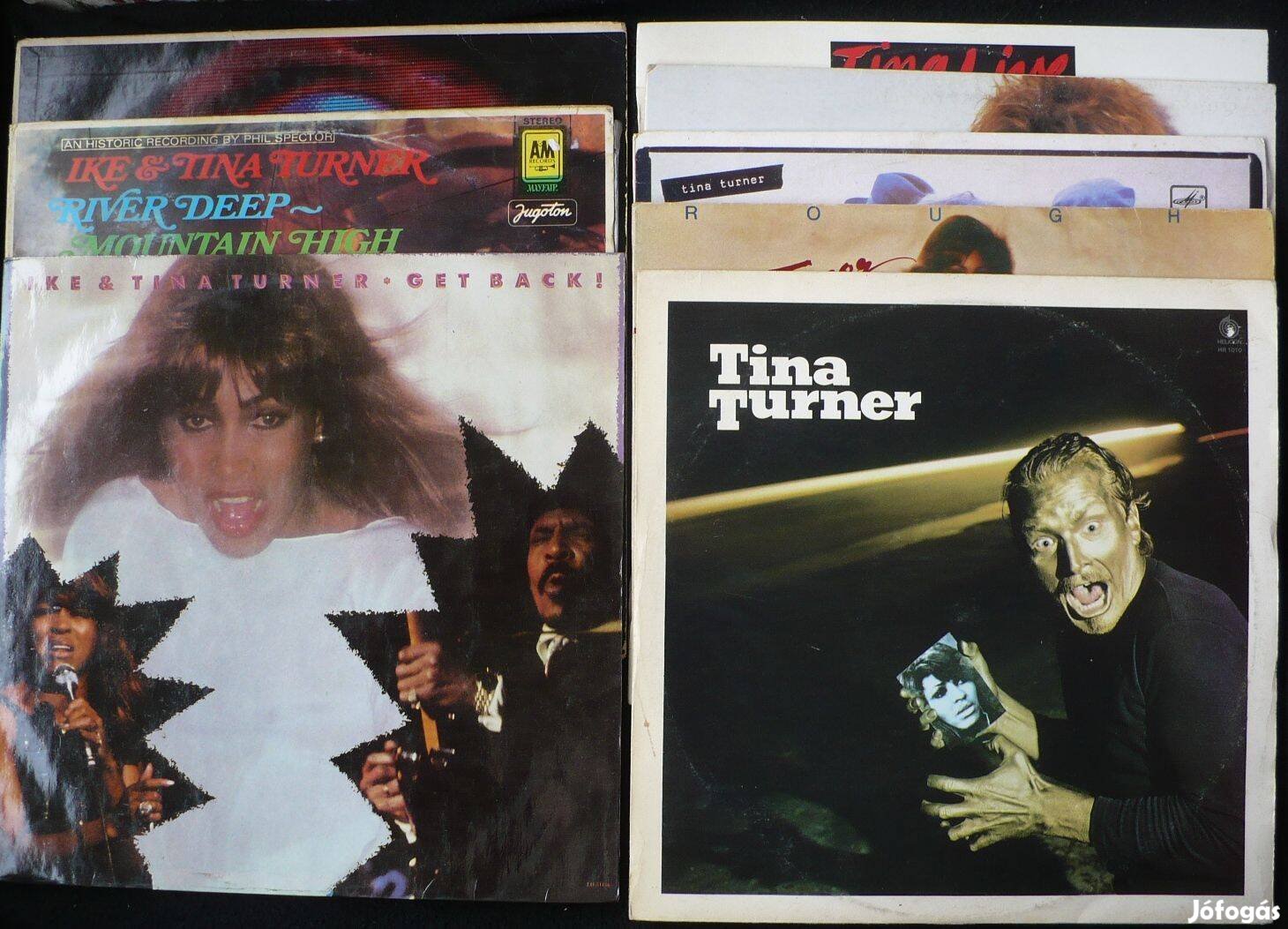 Tina Turner hanglemez-kollekció (8 db)