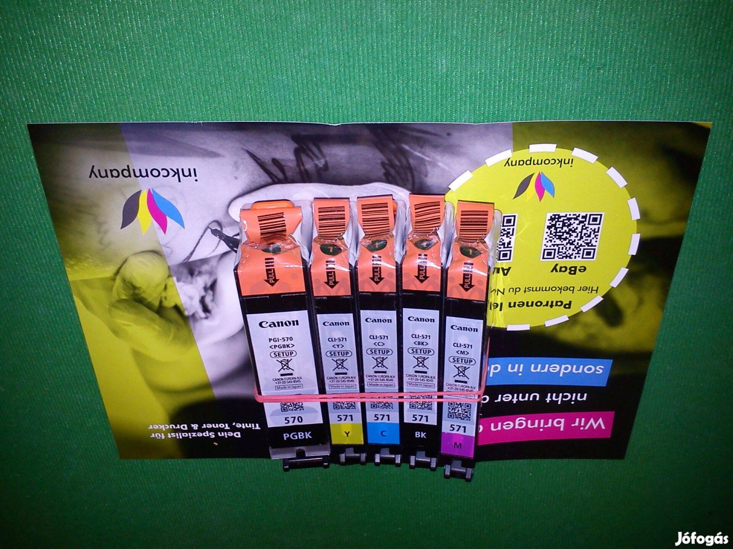 Tinatpatron készlet PGI-570 CLI-571 Canon multipack