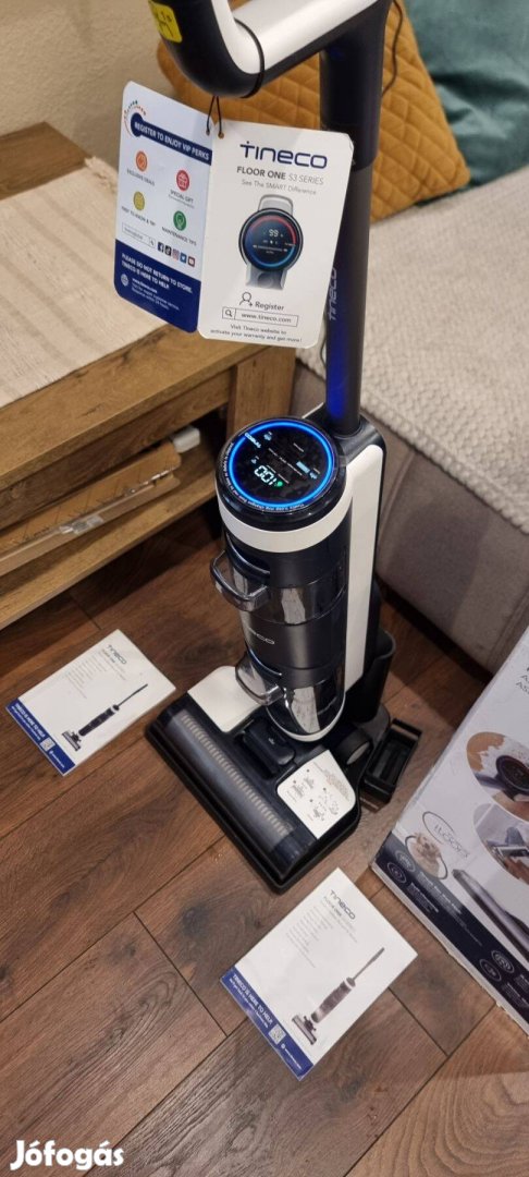 Tineco Floor One S3 Extreme takarítógép száraz nedves porszívó felmosó