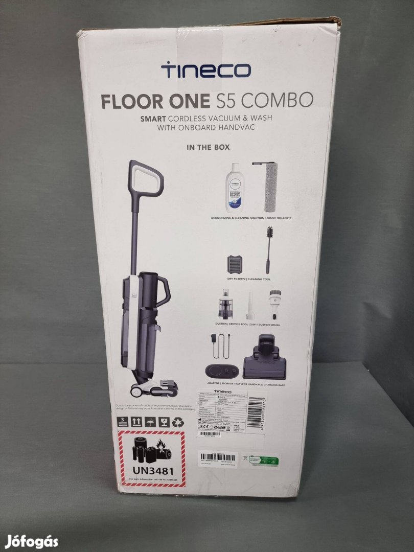 Tineco Floor One S5 Combo okos porszívó (Elkelt)