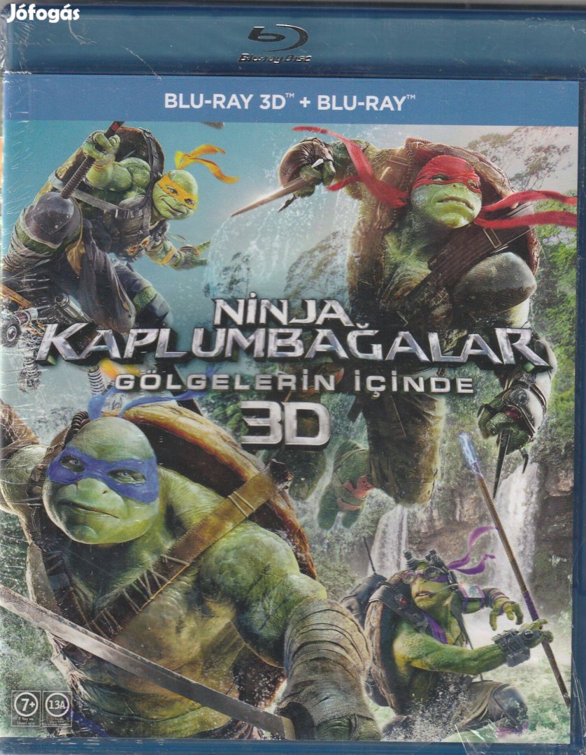 Tini Nindzsa Teknőcök: Elő az árnyékból Blu-Ray 2D + 3D