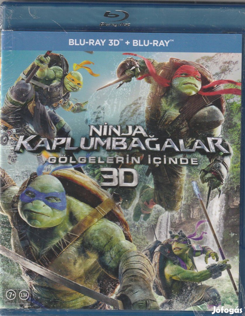 Tini Nindzsa Teknőcök: Elő az árnyékból Blu-Ray 3D