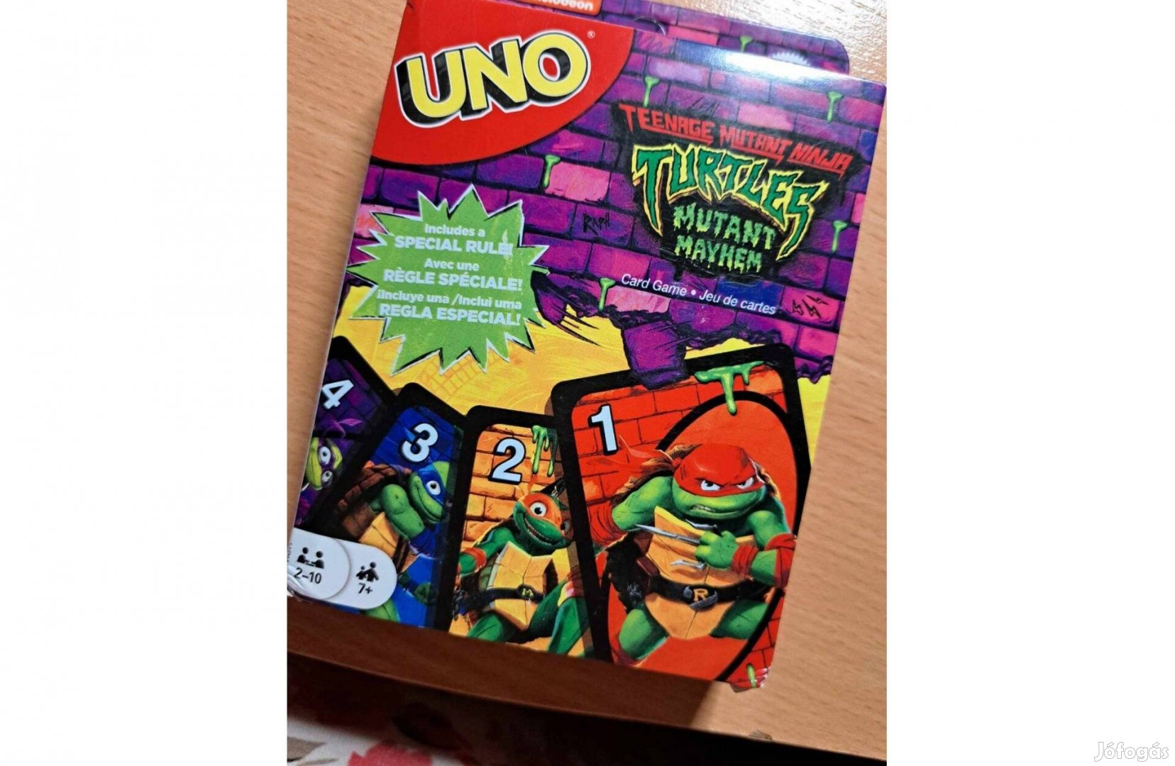 Tini Nindzsa/Turtles Uno kártya