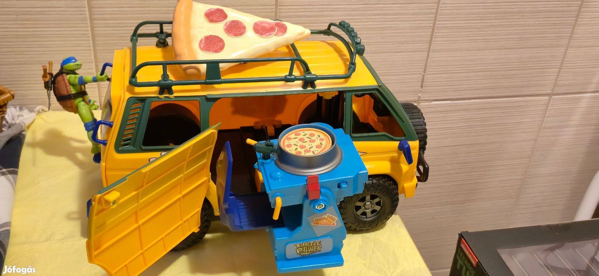 Tini Ninja Teknőcök Járgány Szép nagy méretűLeonardo figura