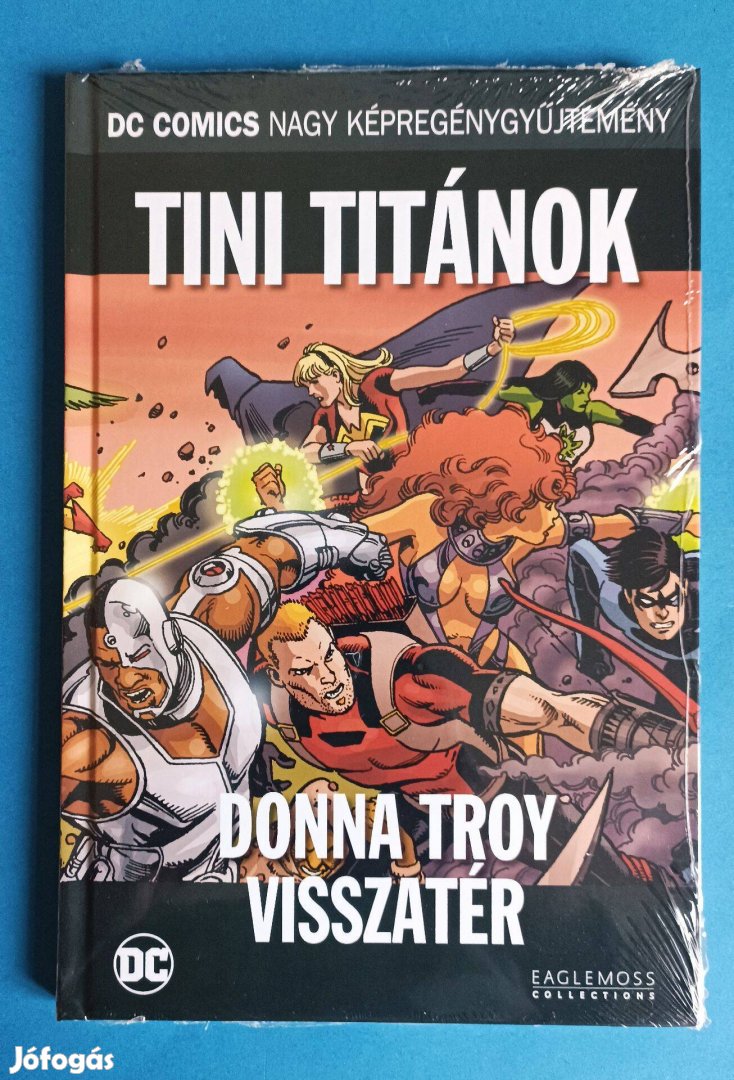 Tini Titánok Donna Troy Visszatér DC Nagy Képregény Új Fóliás!!!