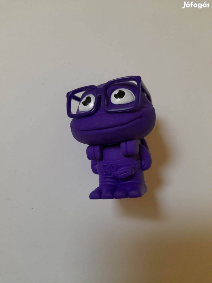 Tini nindzsa teknőc radír lila, nagy puzzle radír