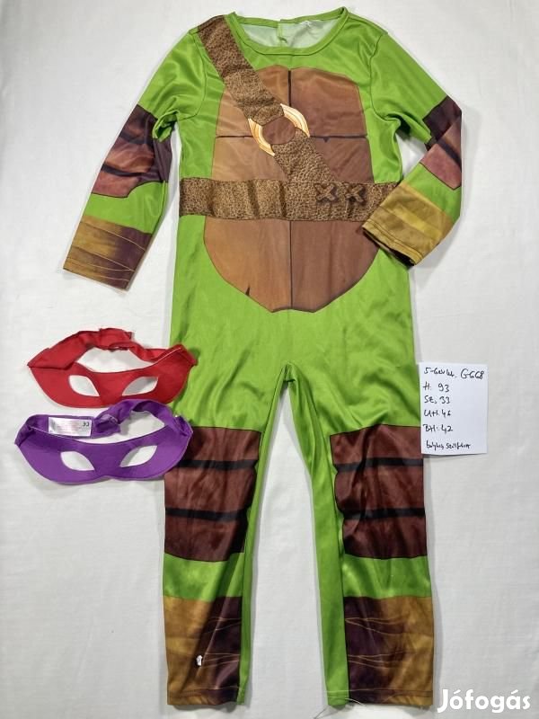 Tini ninja jelmez, tini nindzsa jelmez G668