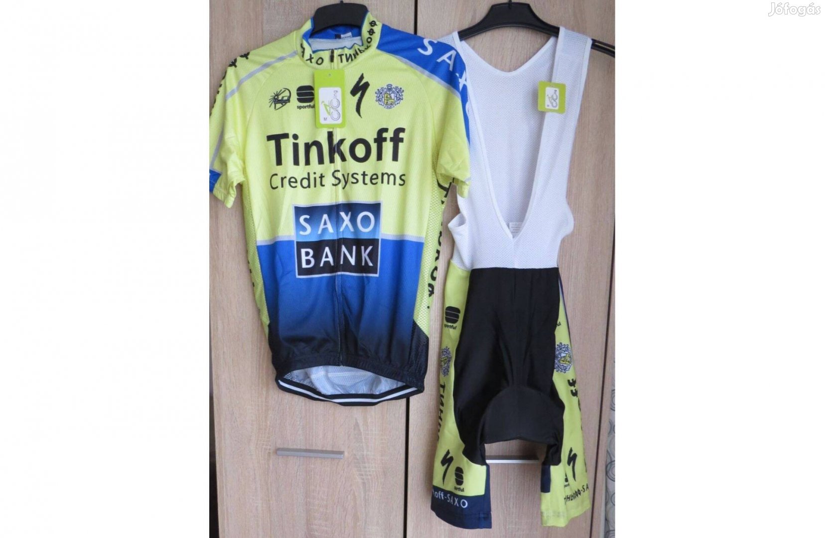 Tinkoff kerékpáros szett (M-es)