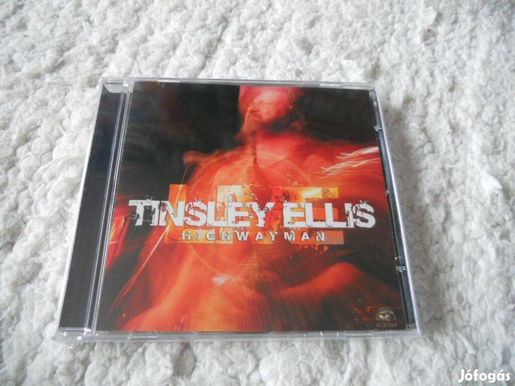 Tinsley Ellis : Live - Highway man CD ( Új, Fóliás)