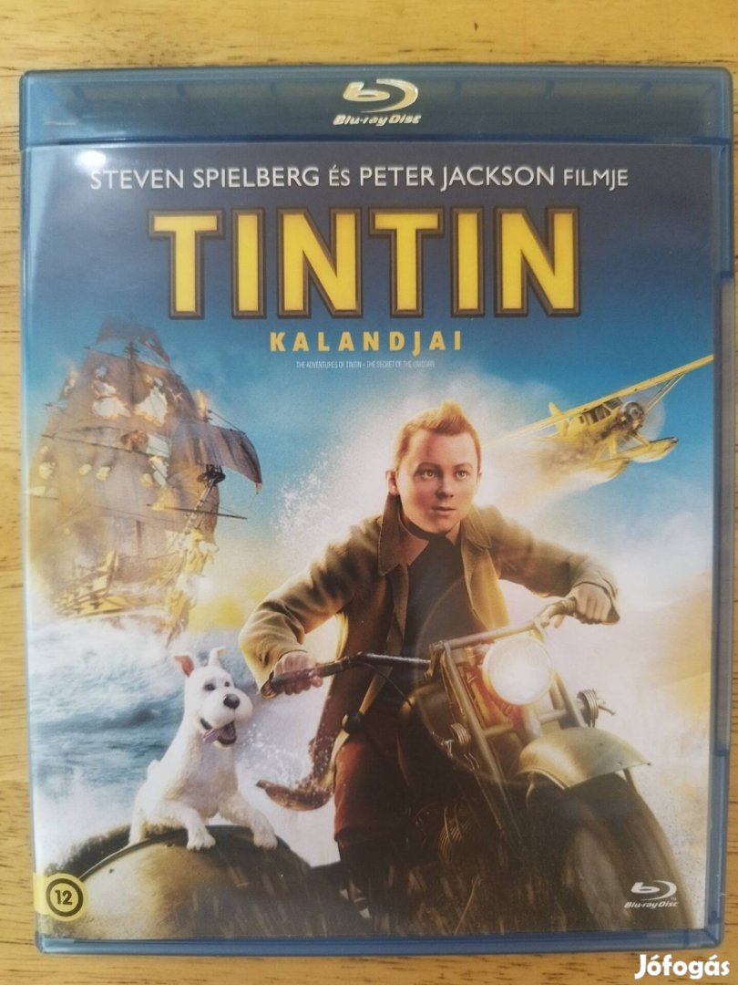 Tintin kalandjai blu-ray Steven Spielberg