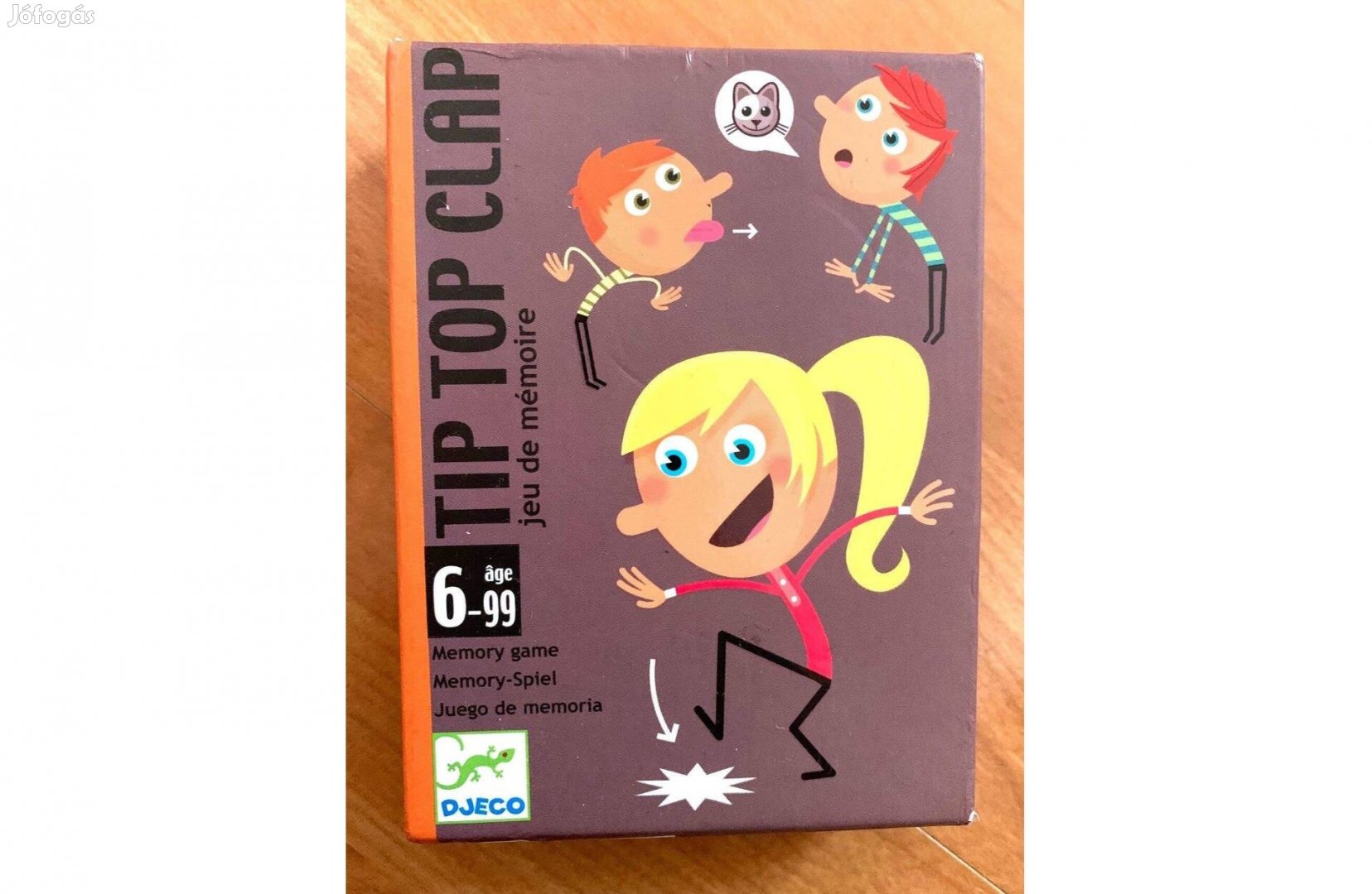 Tip Top Clap kártya - garantáltan jókedvűvé tesz kicsiket és nagyokat