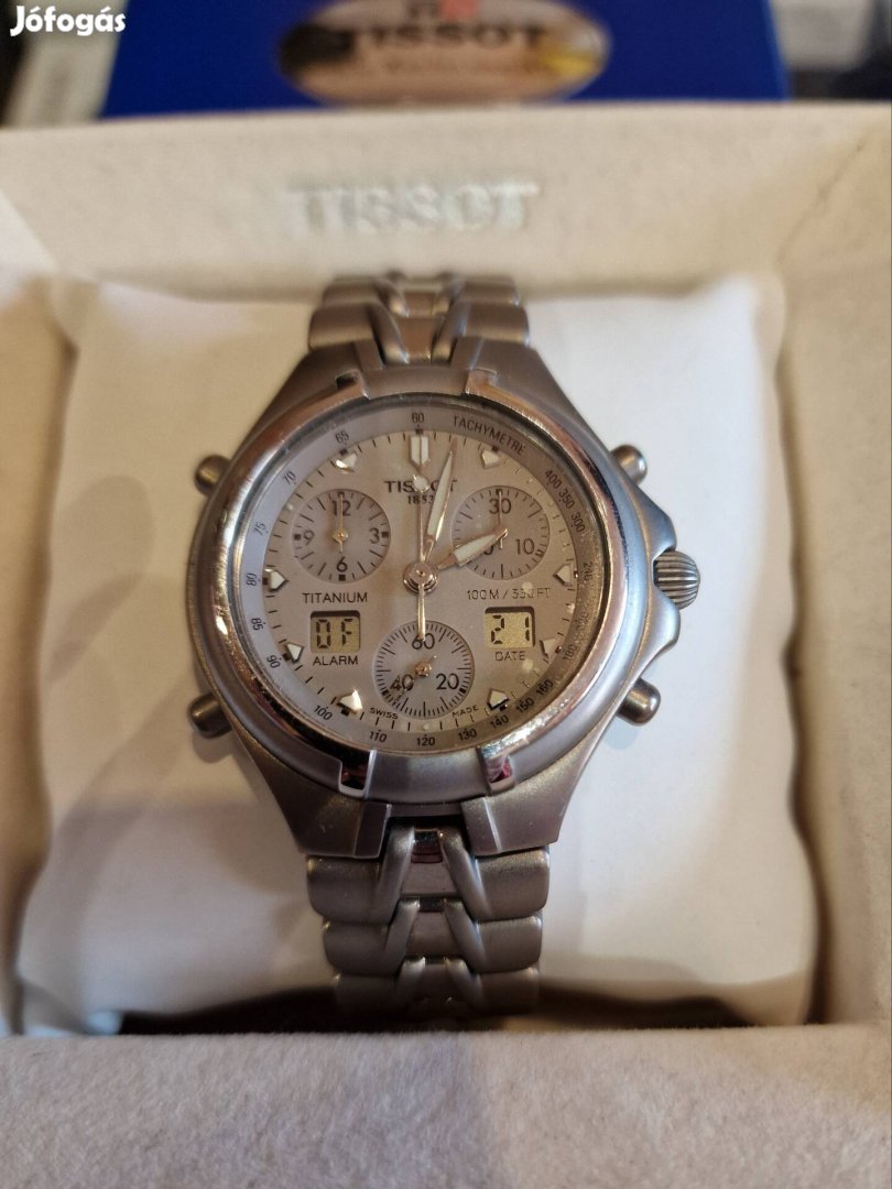 Tissot Ana-Digi titán quartz 