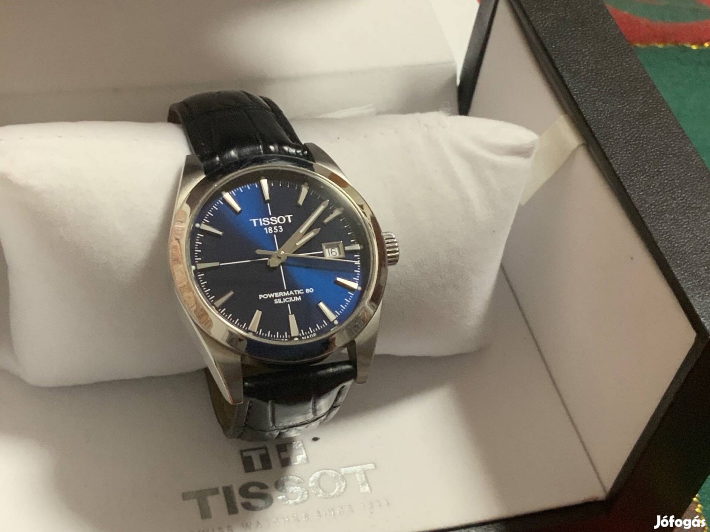 Tissot Gentlemn powermatic 80 Silicium T127 Full 25 Köves új Óra