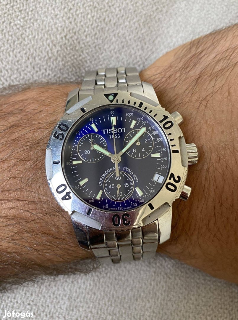 Tissot PRS200 Kvarc Kronográf Saját Szíjával