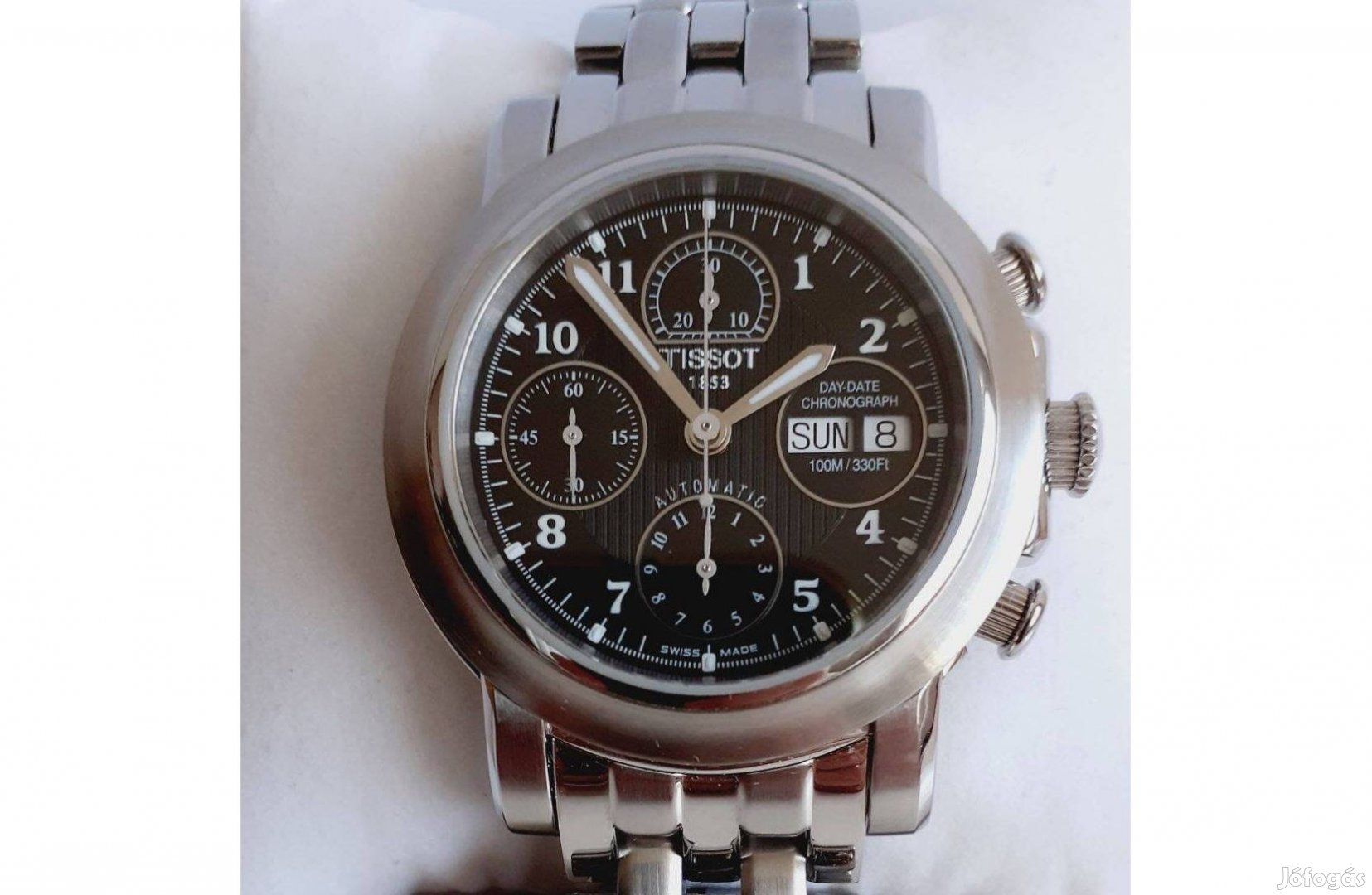 Tissot T-Lord automata chronograph karóra Valjoux 7750