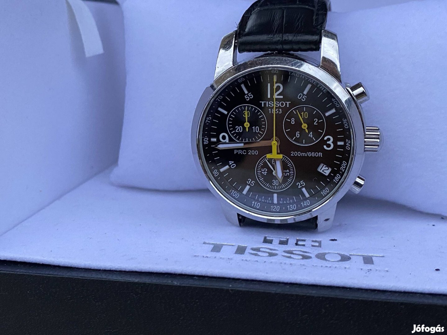 Tissot  Prc 200 Quartz Acél tokos Zafír üveges óra 