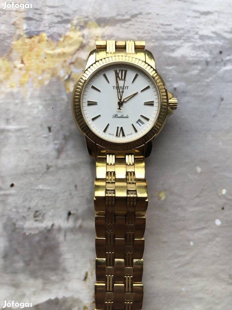 Tissot aranyozott férfi kar óra kvarc Eta szerkezet