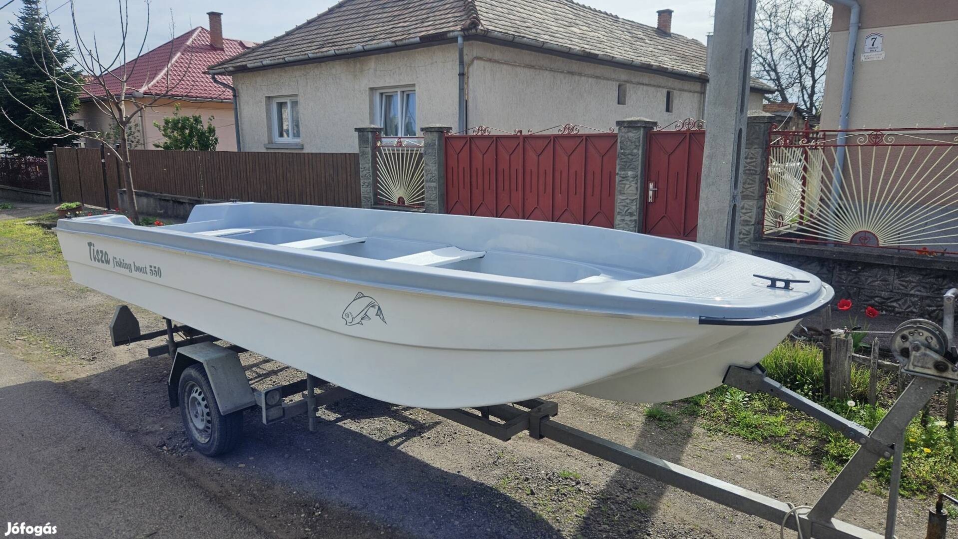 Tisza Fishing Boat 550 új