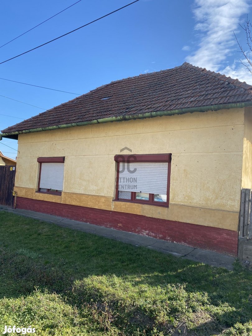 Tiszaföldvári eladó vályog családi ház