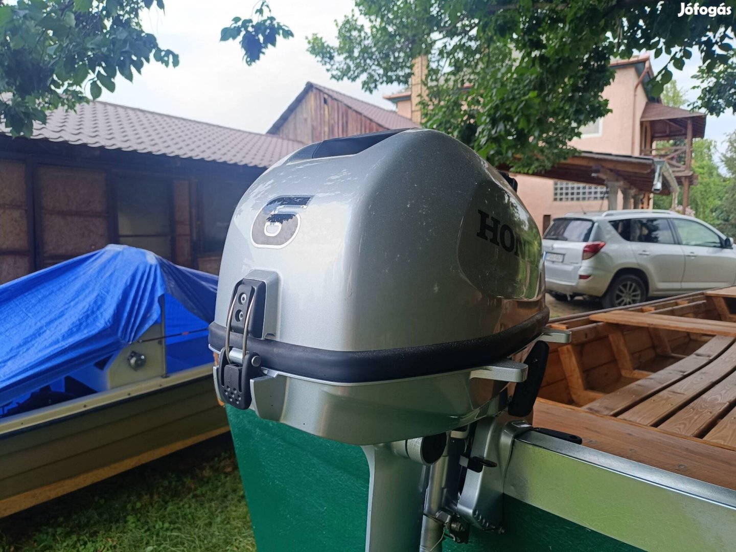 Tiszai horgász csónak 