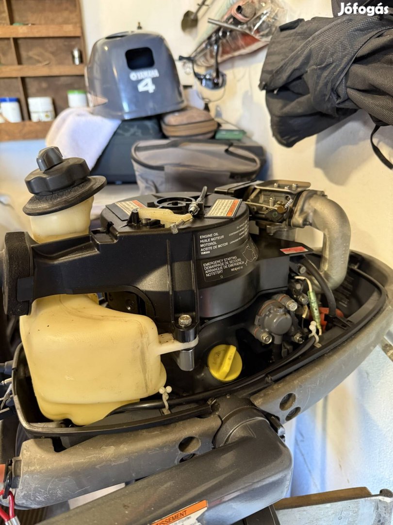 Tiszai lemezcsónak, 4LE Yamaha motorral