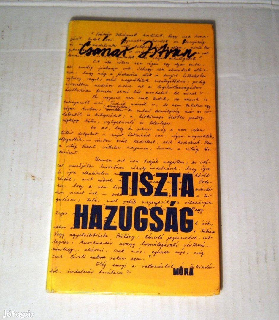 Tiszta Hazugság (Császár István) 1981 (foltmentes) 5kép+tartalom