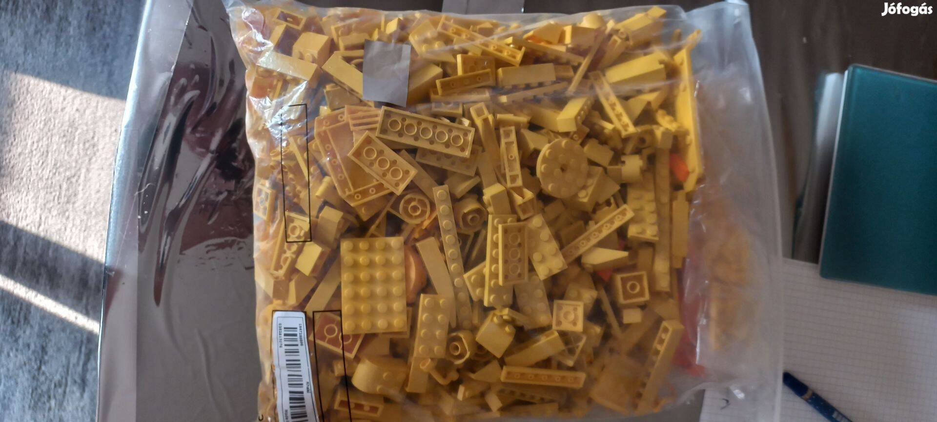Tiszta eredeti Sárga Lego 1,144 Kg