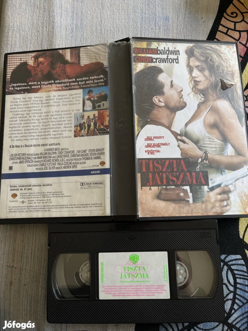 Tiszta játszma vhs 