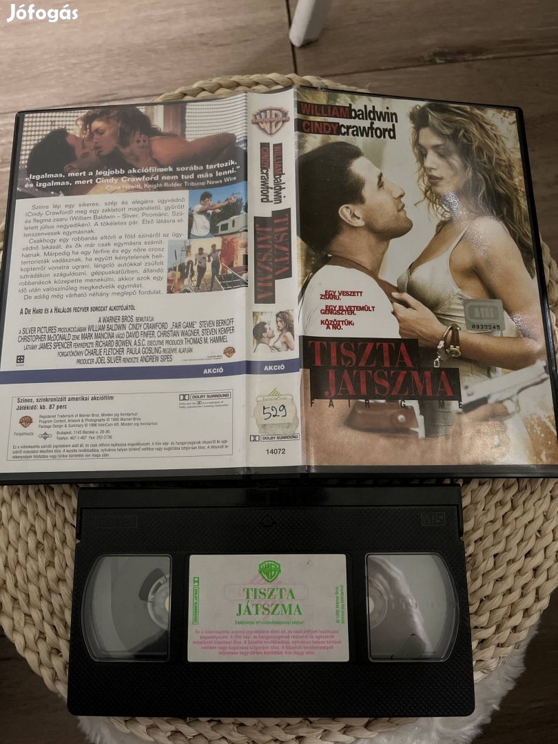 Tiszta játszma vhs film