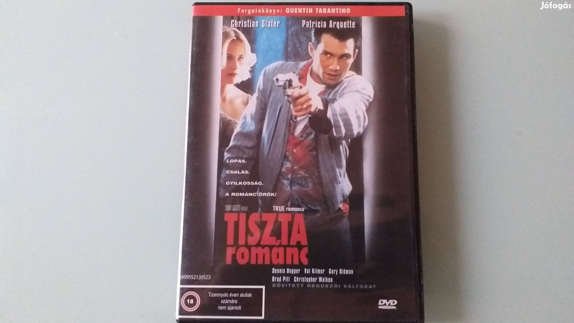 Tiszta románc DVD film-Christian Slater