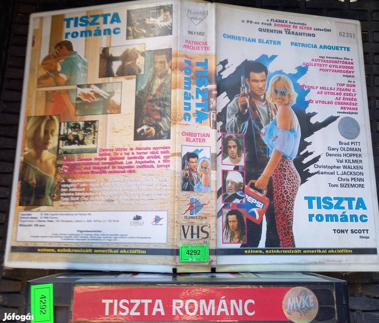 Tiszta románc - akció vhs - nagytok