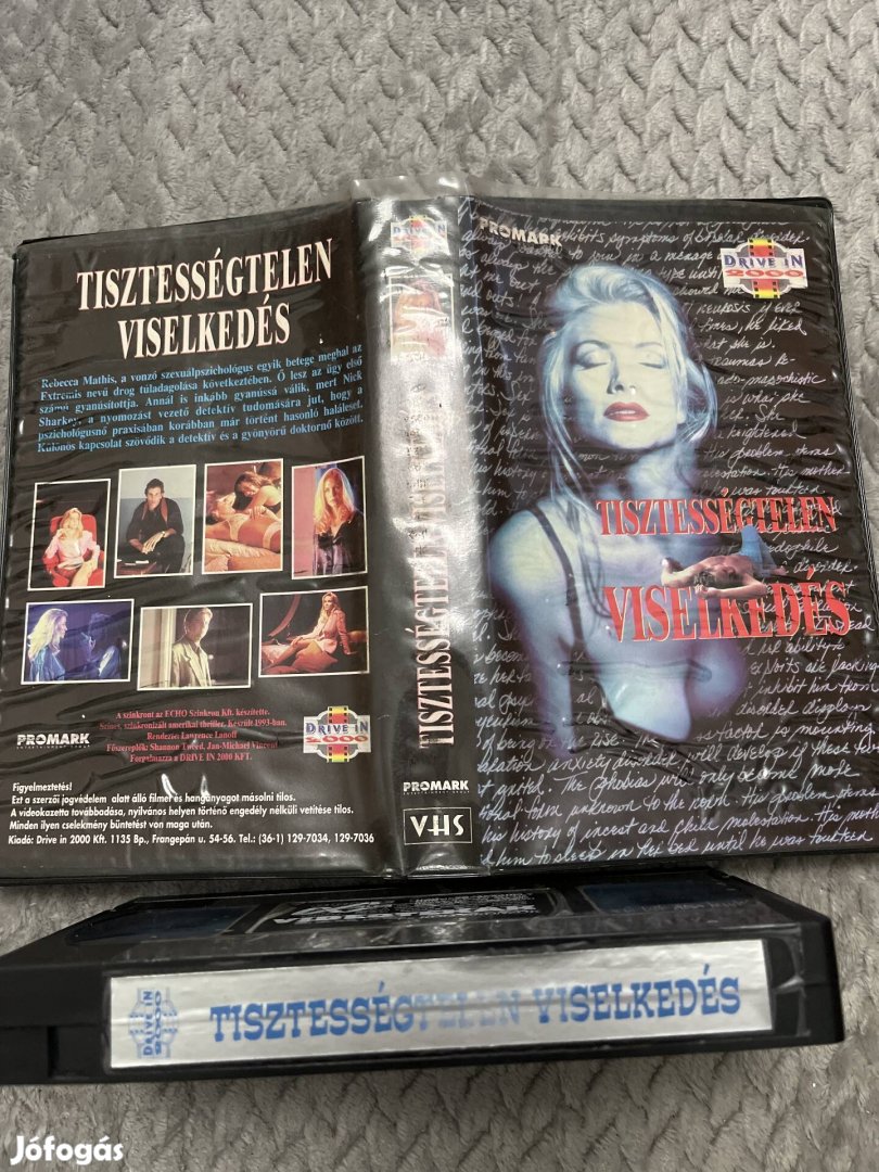 Tisztességtelen viselkedés vhs nagytok drive krimi