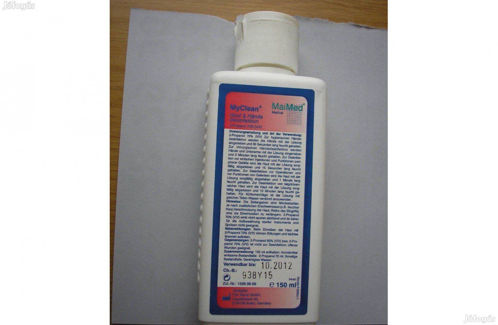 Tisztító folyadék IPA magnófejek tisztításához , 150 ml