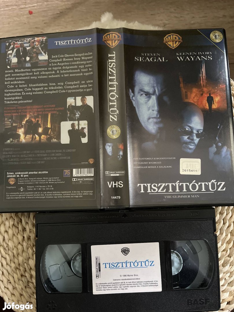 Tisztitótűz vhs film