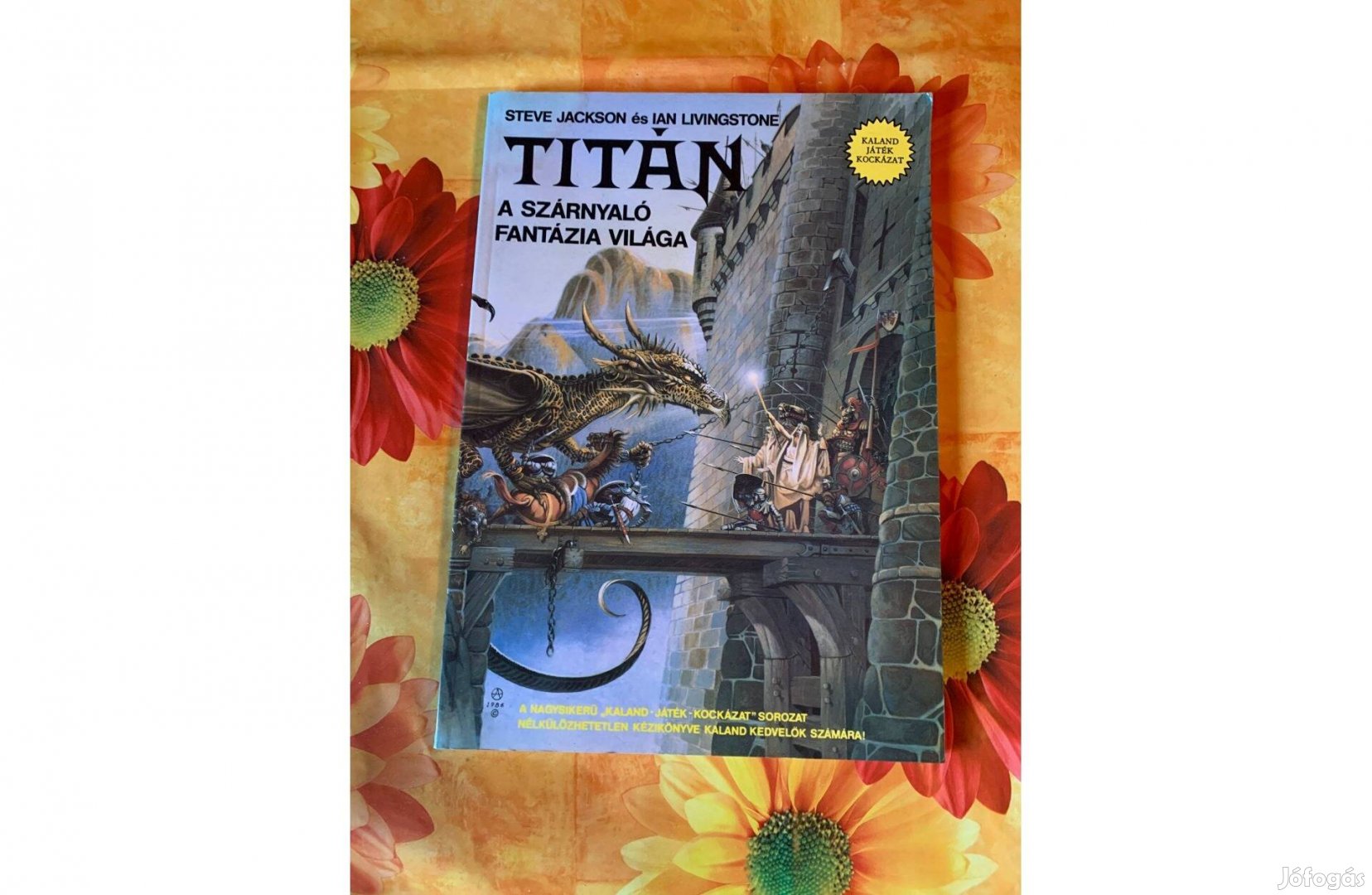 Titán A szárnyaló fantázia világa Kaland játék kockázat könyv