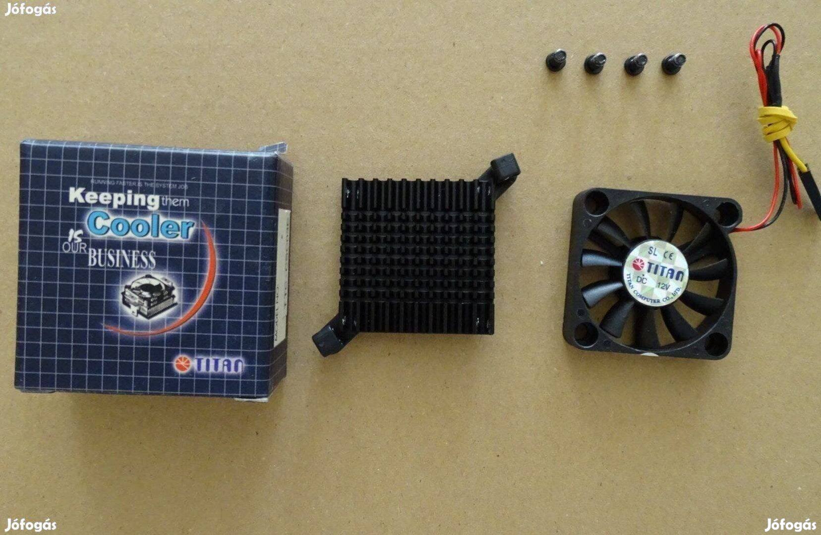 Titán aktív chipset hűtő