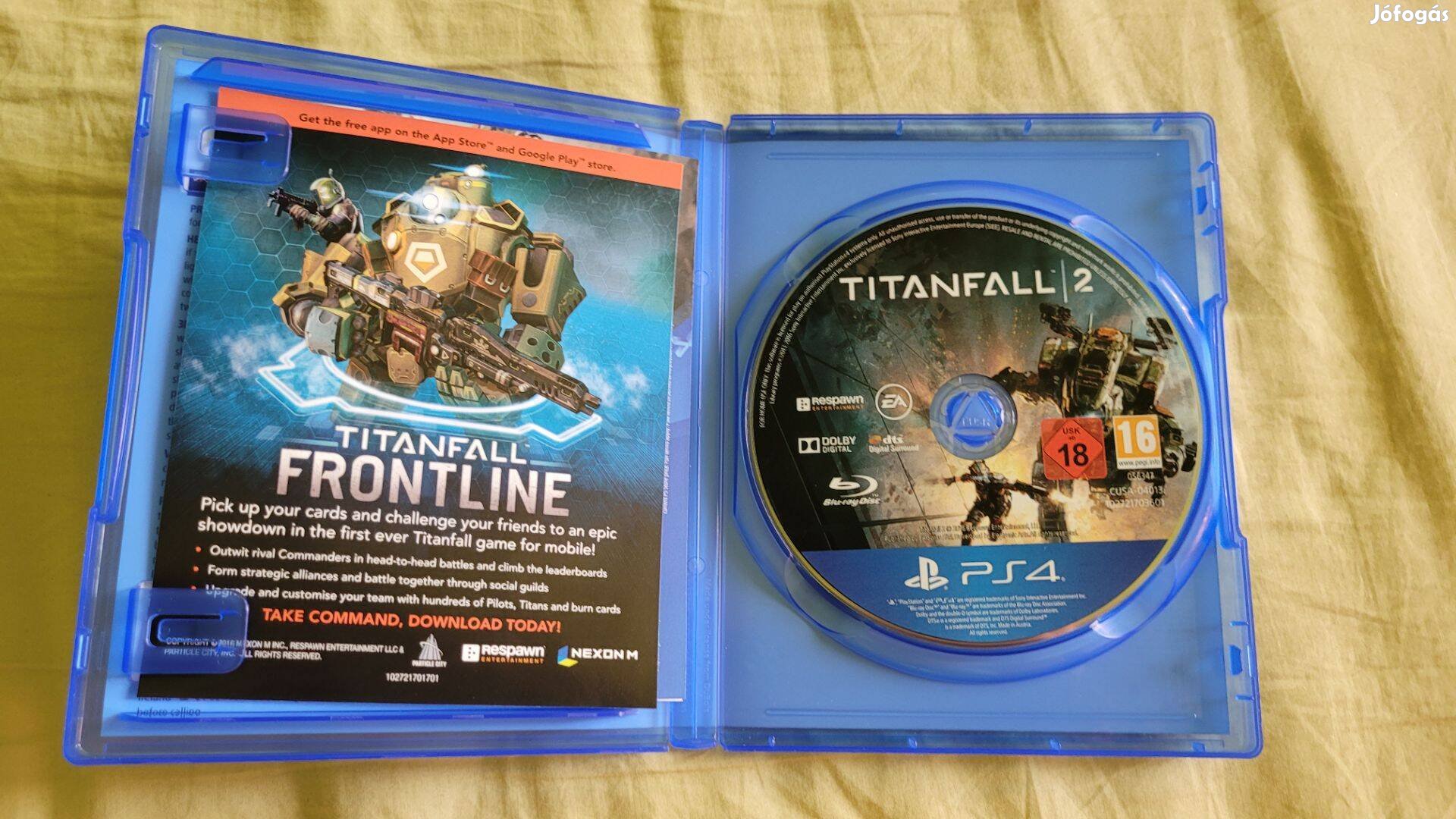 Titanfall 2 PS4 Játék Playstation 4 konzolra