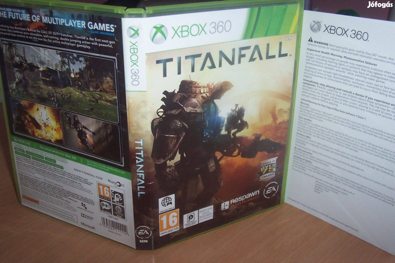 Titanfall - eredeti xbox360 játéklemez