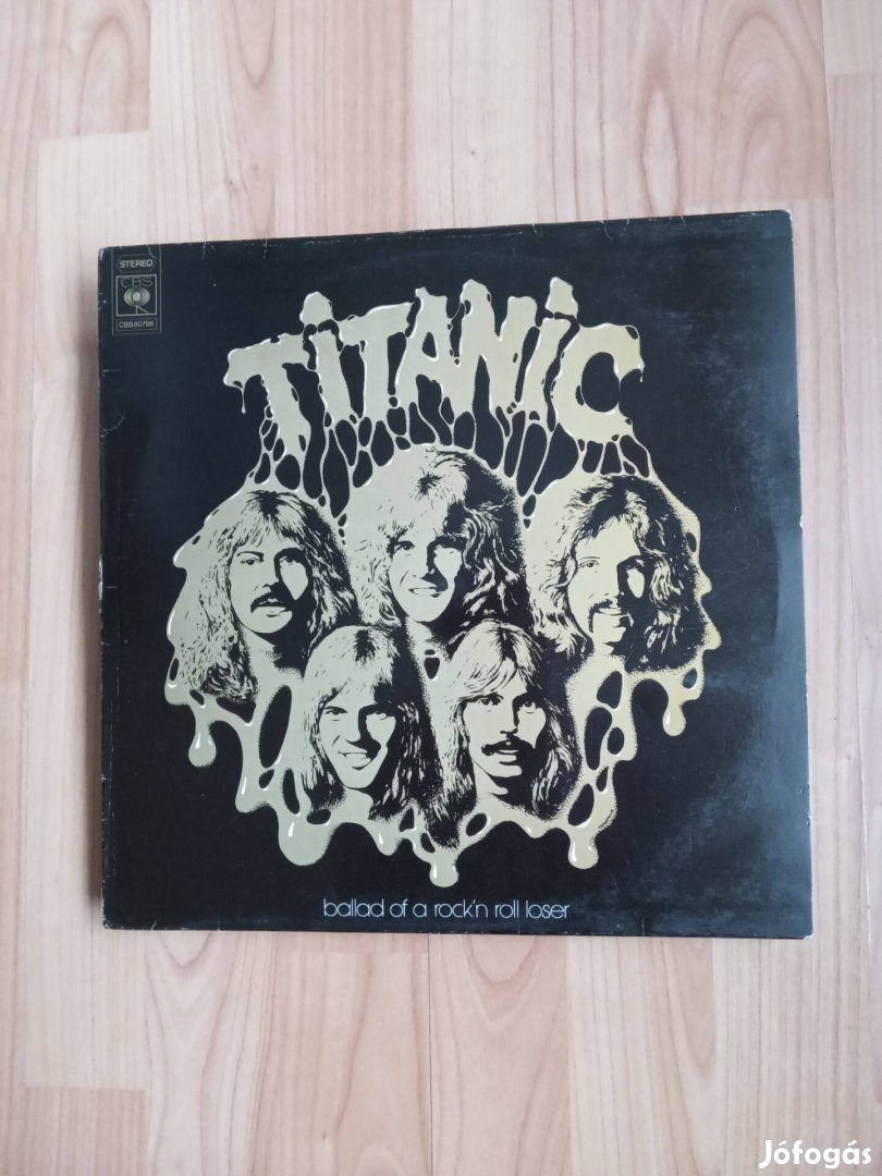 Titanic-Ballad of a rock'n roll loser bakelit lp