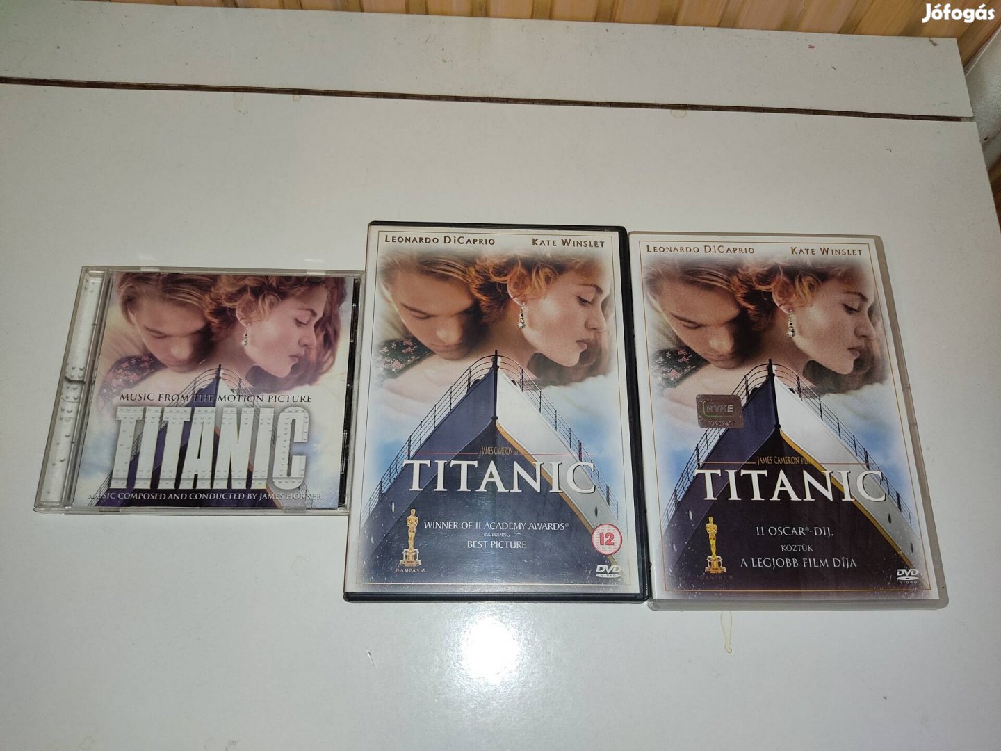 Titanic Dvdk +Soundtrack CD egyben