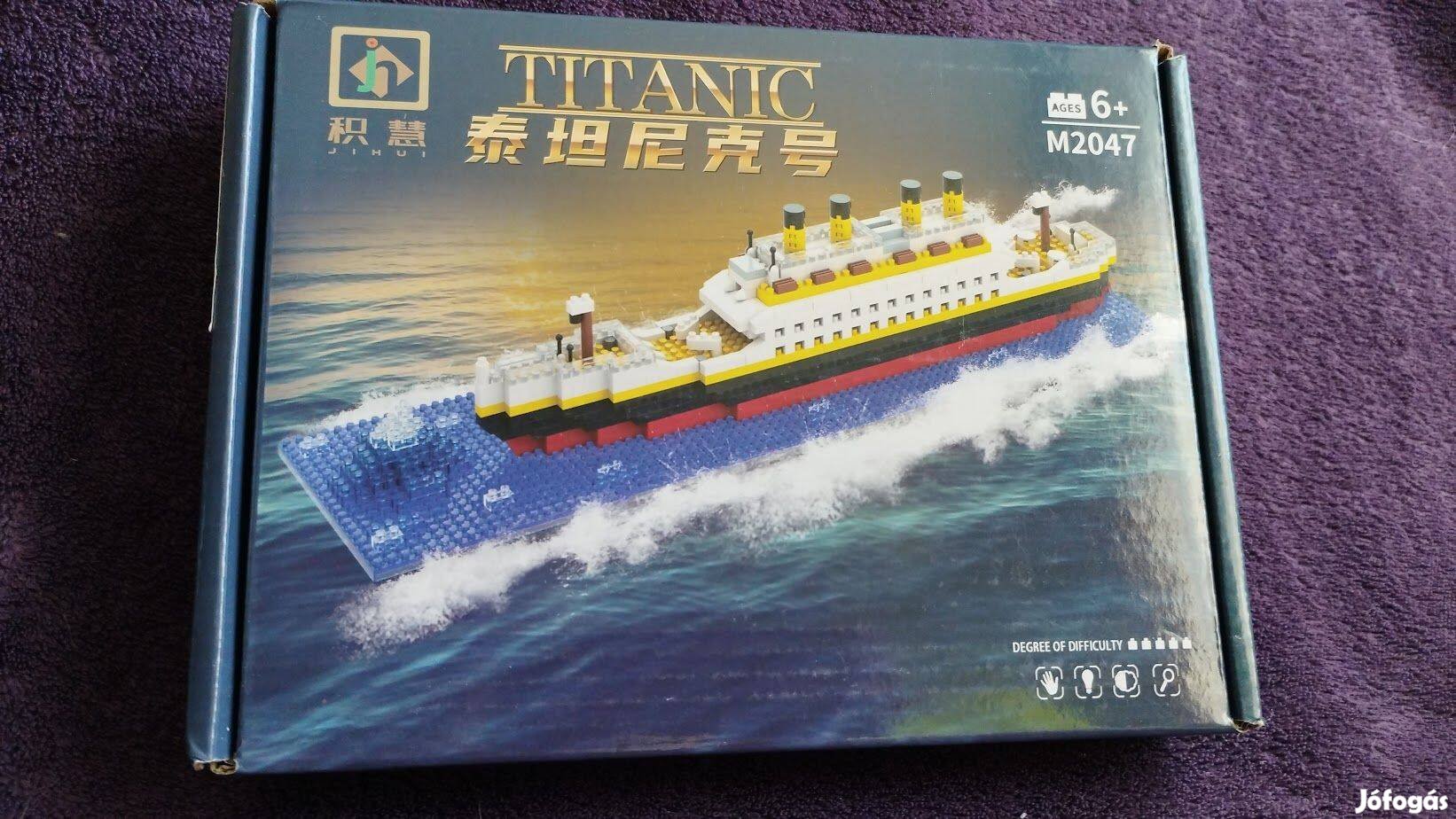 Titanic Építójáték 659 Dbos Új!