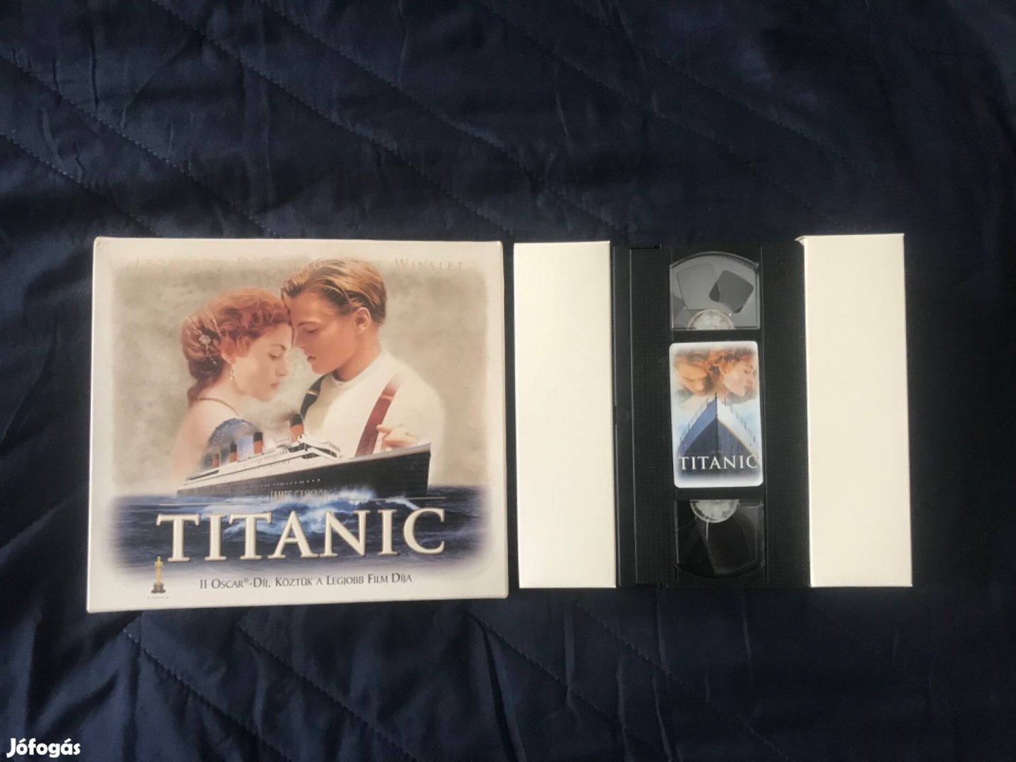 Titanic VHS film video kazetta díszdobozos Oscar díjas film