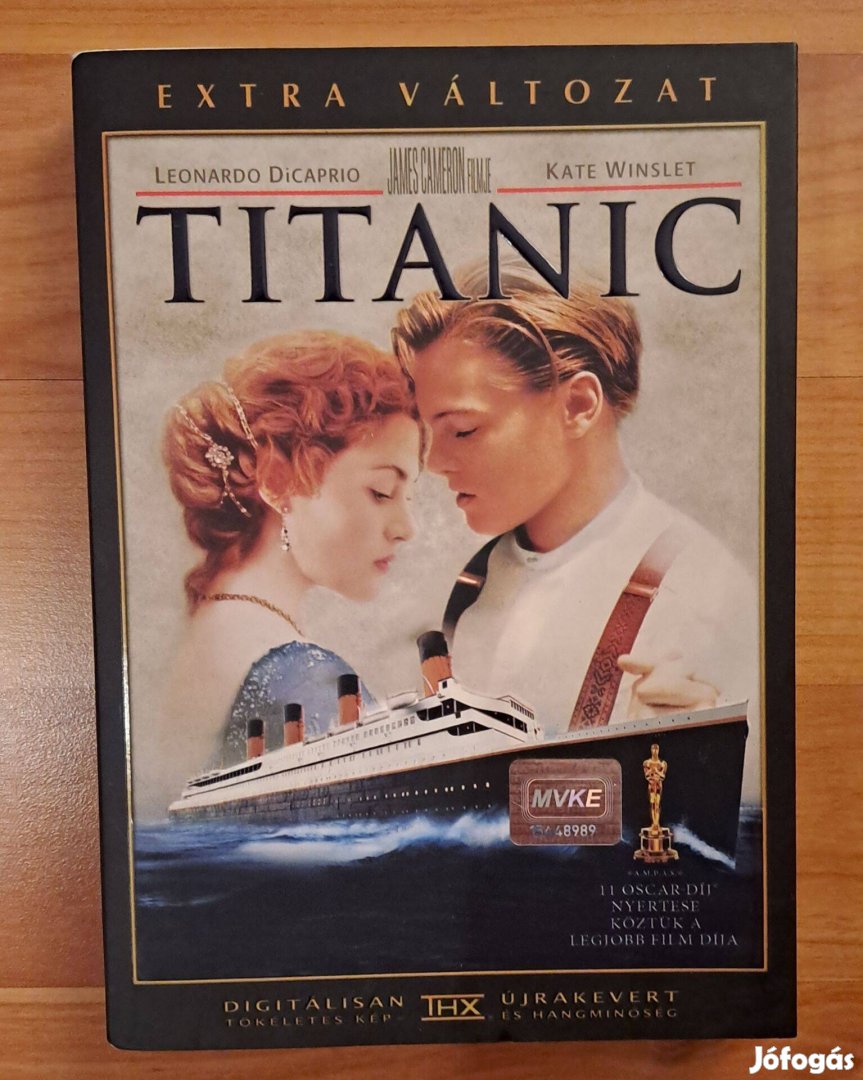 Titanic (1997) Extra változat 2 lemezes papírfeknis DVD