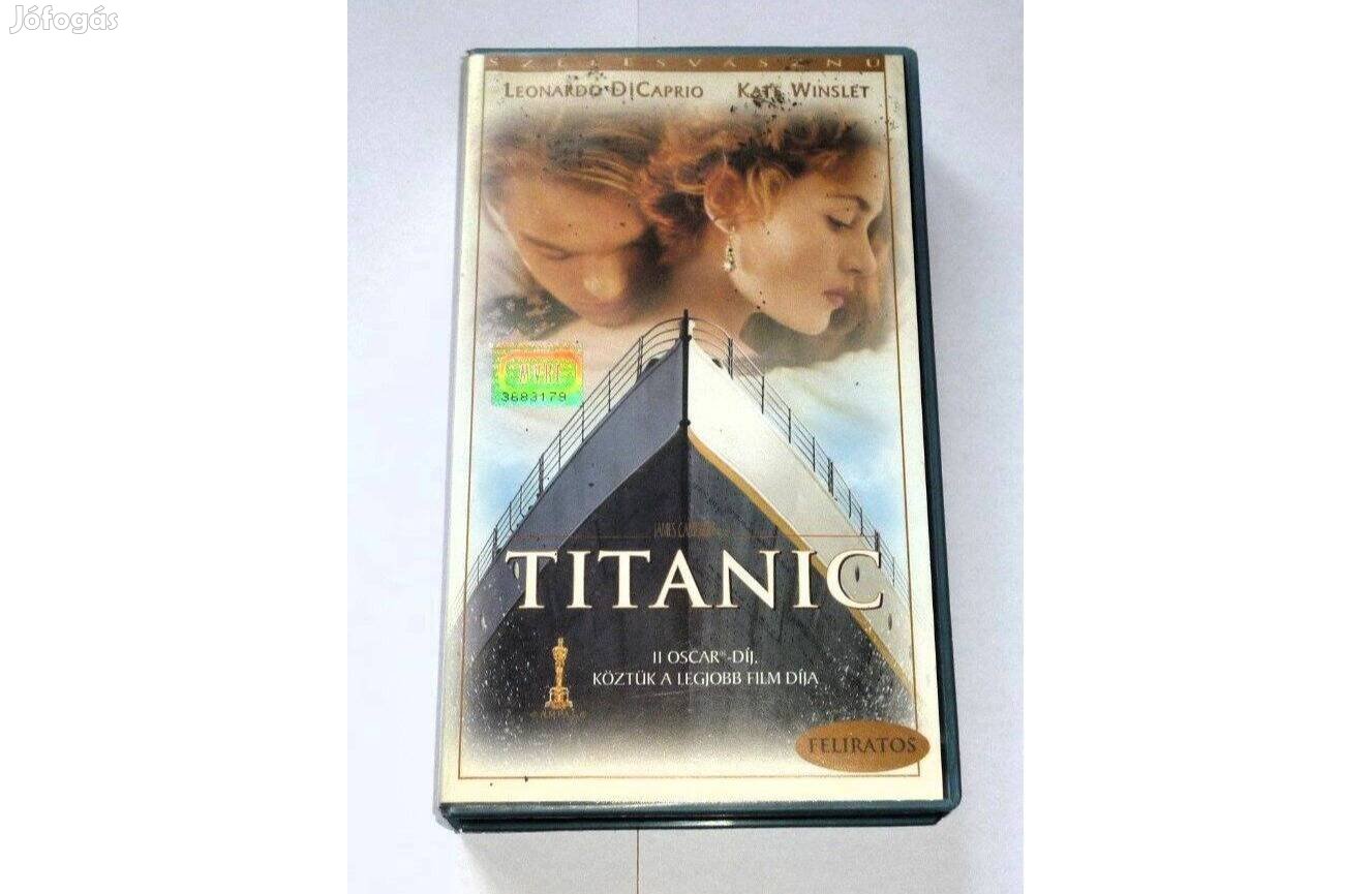 Titanic (1997) VHS fsz: Leonardo Dicaprio, Kate Winslet